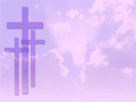 Purple Christian Backgrounds for Powerpoint Templates - PPT Backgrounds