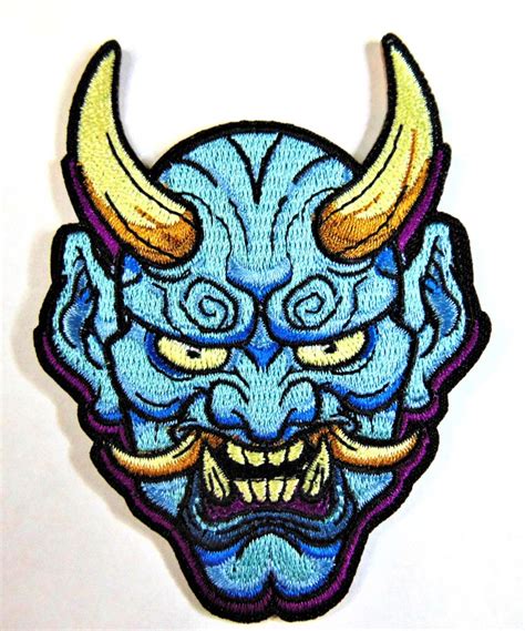 Japanese Hannya Oni Kabuki Noh Mask Demon Samurai Assassin 10 Inches