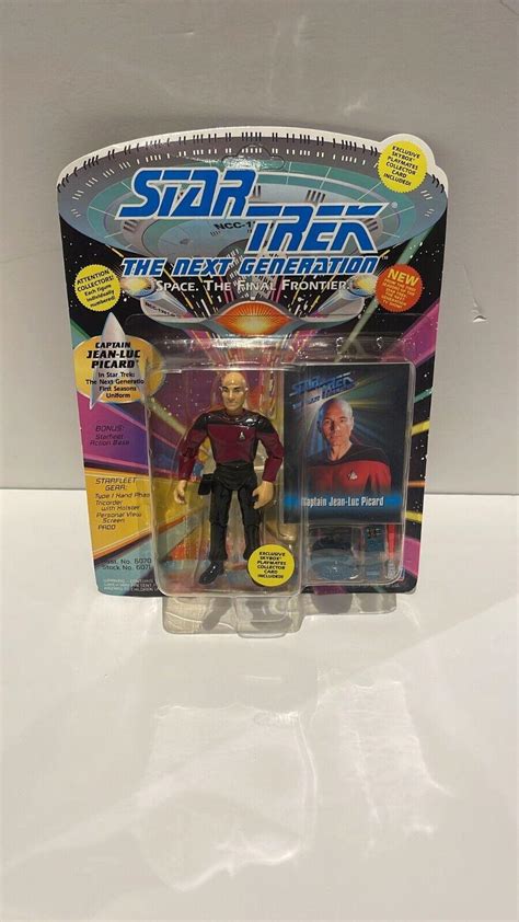 Capt Jean Luc Picard Star Trek Tng Moc Playmates Action Figure