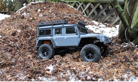 DRIVE FLY MODELS DF 4J CRAWLER XXL RTR GRAU 4WD 1 10 MIT BELEUCHTUNG