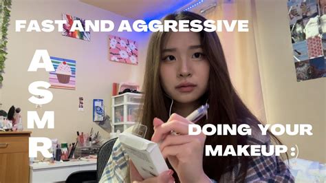 Fast Asmr Doing Your Makeup At The Speed Of Light Personal Attention