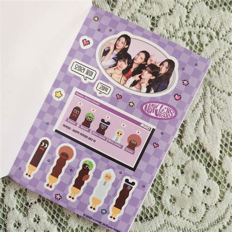 231019 Newjeans Pepero Stickers Rnewjeans