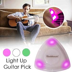 Amazon.com: MYNOCK Light up Guitar Pick,Luminous Guitar Picks,Unique ...