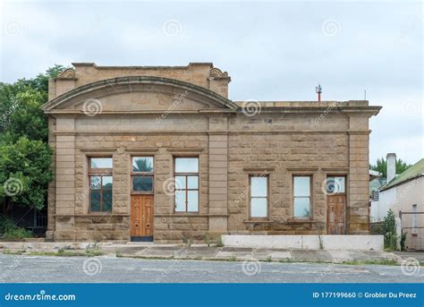 Historic Sandstone Building in Winburg Editorial Image - Image of noon ...