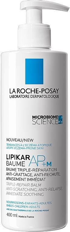 La Roche Posay Lipikar Baume AP M Lipidrestoring Face Body Balm For