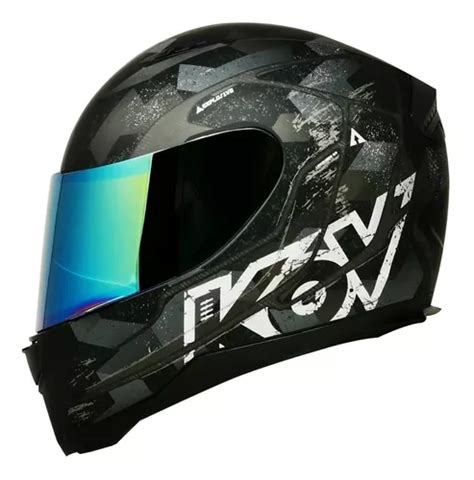 Casco Kov Warfare Blackops Pulsar R6r Fz R1 R15 Cbr Gixxer MercadoLibre