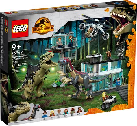 LEGO Jurassic World 76949 Pas Cher Lattaque Du Giganotosaurus Et Du