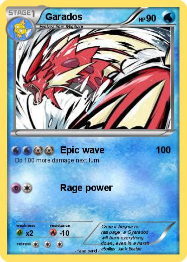 Pokémon Garados 45 45 - Epic wave - My Pokemon Card