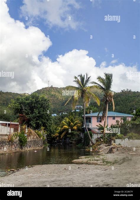 Dominica at Mero Beach in the Caribbean Sea Stock Photo - Alamy