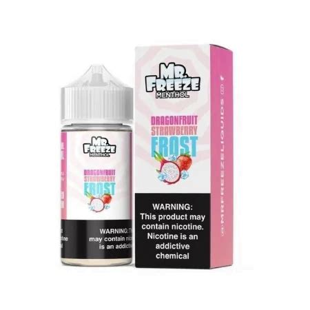 Nicsalt Mr Freeze Dragon Fruit Strawberry Frost Ml Podvape