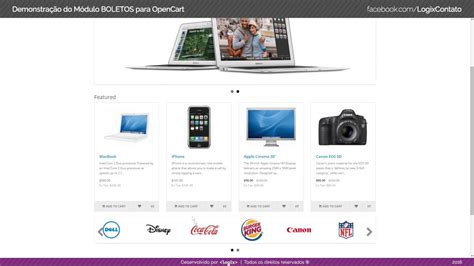 Logix Módulo Boletos para Opencart YouTube