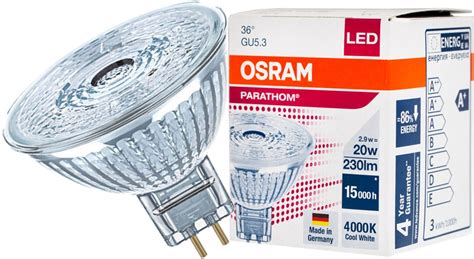 Żarówka MR16 LED 12V 2 9W NEUTRALNA BARWA OSRAM 36 8340150886