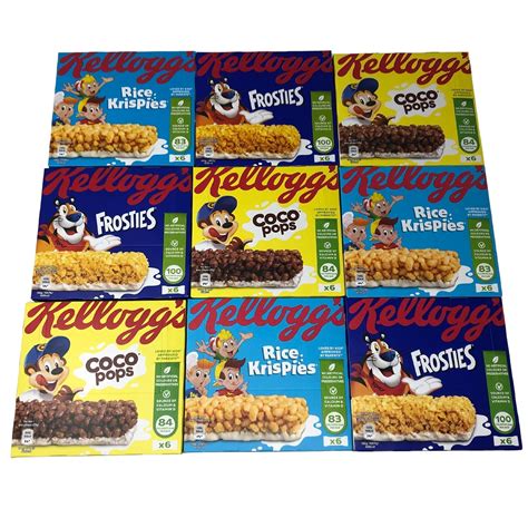 Buy Multiple Kelloggs Coco Pops Bars 20g X18 Bars Rice Krispies Bars 20g X18 Frosties Bars 20g