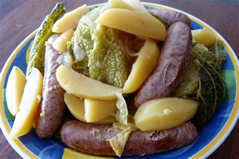 Chou vert et saucisses au cookeo ou non Les Gour mandises de Céline