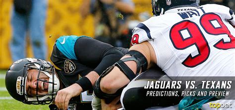 Jacksonville Jaguars vs Houston Texans Predictions & Picks