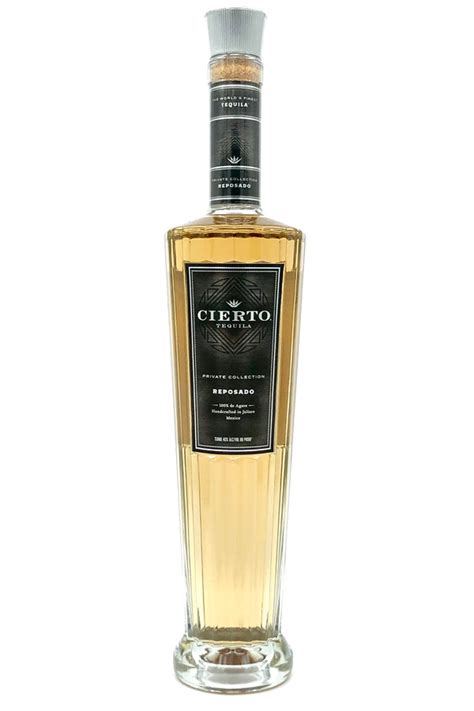 cierto tequila reposado private collection blackwells wines spirits