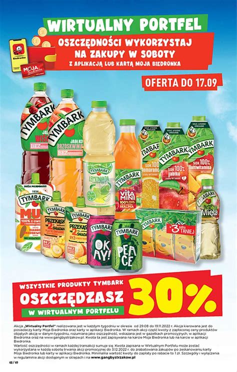 Gazetka Promocyjna I Reklamowa Biedronka W Tym Tygodniu Od 15 09