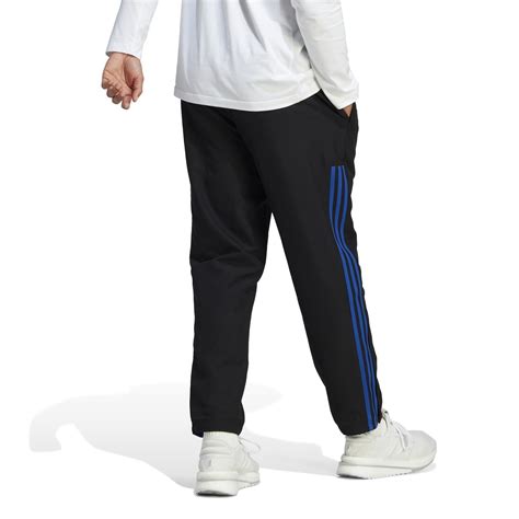 Adidas Mens Samson 4 0 Pants Closed Hem Woven Tracksuit Bottoms