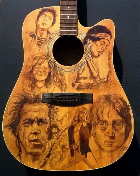 143 best images about Sharpie My Guitar on Pinterest | Chrome finish, Acoustic guitar art and ...