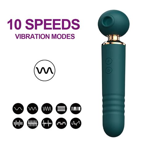 In Sucking Thrusting Vibrator For Women Men Adult Sex Toy Portable