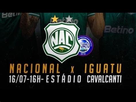 NACIONAL DE PATOS PB 3X1 IGUATU CE BRASILEIRÃO SÉRIE D AO VIVO 2023