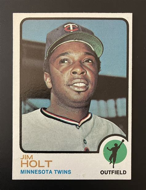 1973 Topps 259 Jim Holt NM MT No Creases HIGH END SET BREAK Minnesota