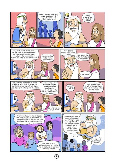 I made a silly comic about Horus, Zeus, Jesus & Buddha! : r ...