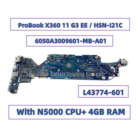 For Hp Probook X G Ee Laptop Motherboard Hsn I C With N Cpu