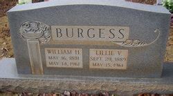 William Henry Burgess M Morial Find A Grave