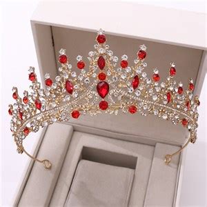 Gold Grecian Floral Crystal Alloy Princess Crown Wedding Tiaras