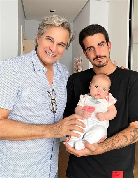 Edson Celulari se derrete pelos filhos Enzo e Chiara Visitou a irmã