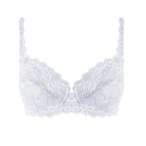 Lingerie WacoalModèle Eglantine Soutien gorge Armature Col Gardenia ou Blanc EQUINOXE SHOP