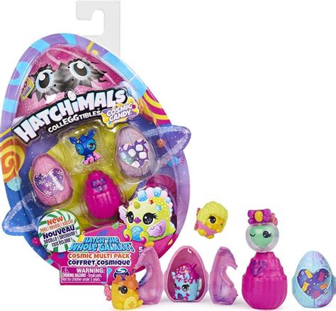 Hatchimals Colleggtibles S8 Cosmic Candy (4pk) – QT Toys & Games