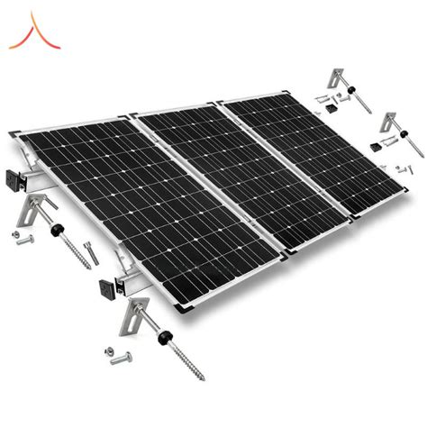 Kit Structura Montaj Panouri Fotovoltaice Acoperis Metalic