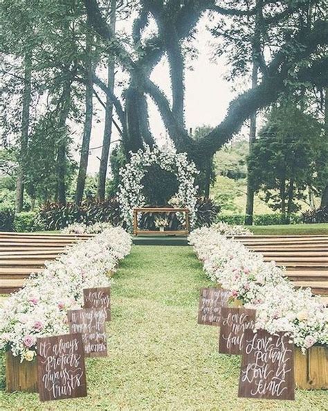 70 Beautiful Outdoor Spring Wedding Ideas Pesta Ide Dekorasi Dekorasi Pesta