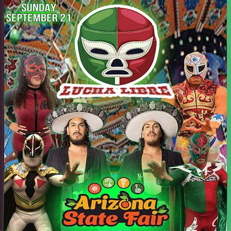 Pro Wrestling Unplugged presents Lucha Libre Phoenix, AZ at AZ State Fair
