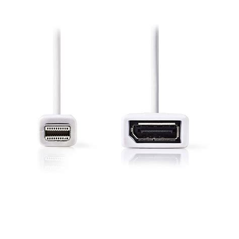 Nedis Câble Mini Displayport Mâle Vers Displayport Femelle