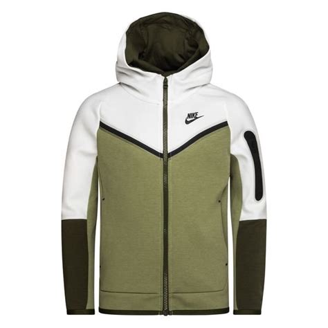 Nike H Ttetr Je Nsw Tech Fleece Hvid Gr N Sort B Rn Unisport Dk