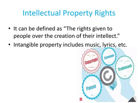 Intellectual property rights | PPTX
