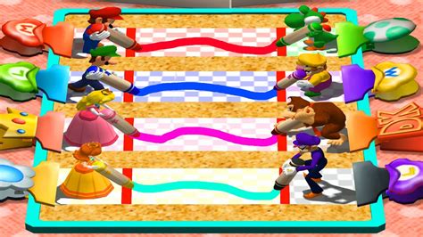 Mario Party All Minigames Very Hard Difficulty Youtube