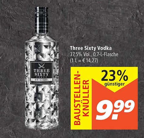 Three Sixty Vodka Angebot Bei Marktkauf Prospekte De