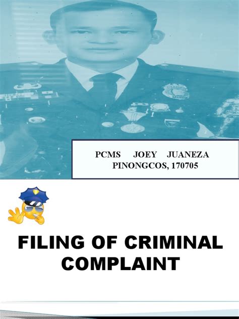 how to file criminal charges