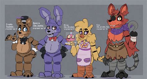 Fnaf Fd Ref Sheet Fnaf Fd 2outdated By Oakiebun On Deviantart