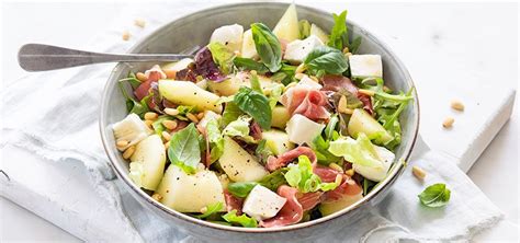 Salade Met Meloen En Ham LeukeRecepten