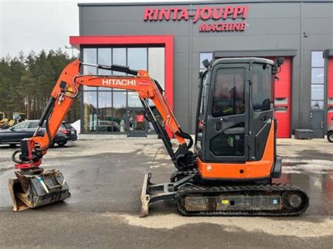 2017 Hitachi ZX 33 U 5 A Rotator 3 Buckets Propo ControlHitachi ZX