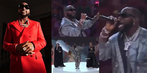 Watch Davido's performance at the World Cup closing ceremony (video)