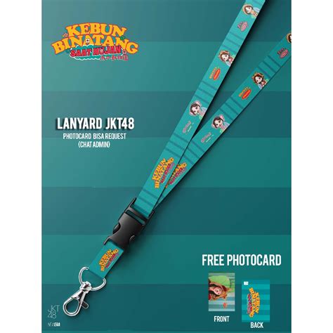 Jual Lanyard Kebun Binatang Saat Hujan Fanmade Shopee Indonesia