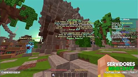 SERVIDOR SKYBLOCK OP RPG RANGO VIP GRATIS MINECRAFT NO PREMIUM