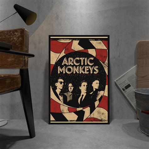 Arctic Monkeys Retro Poster Sold By Scarlett Dreste SKU 41643889