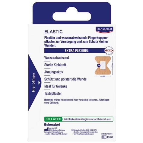 Hansaplast Elastic Fingerkuppen Pflasterstrips 10 St Bei APONEO Kaufen